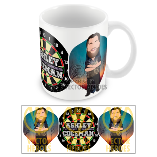 Ashley ‘The Prince Of Darkness’ Coleman Vector Heroes Mug