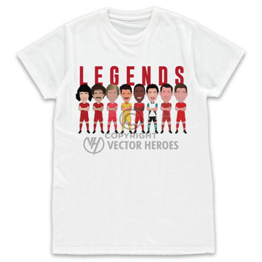 Liverpool Legend White T-Shirt