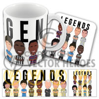 Newcastle Legends Mug & Coaster Set