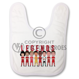 Liverpool Legends Baby Bib Unisex