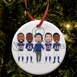 Bills Christmas Tree Decoration Bauble 2022-23 Buffalo