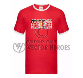 Liverpool Legends Red Contrast T-Shirt