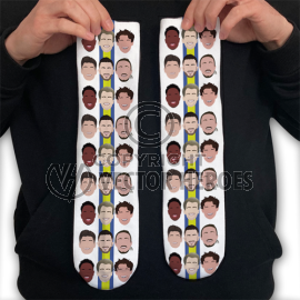 Leeds Utd 2022-2023 Printed Socks