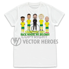 Norwich Champions 2021 T-Shirt