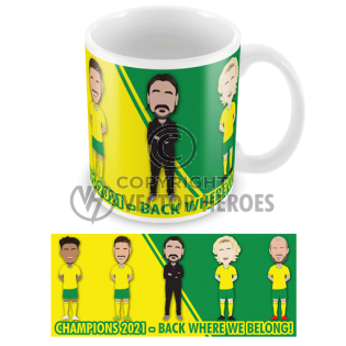 Norwich Champions 2021 Mug