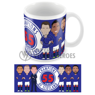 Rangers 55 Times Champions Of Scotland 2021 Mug