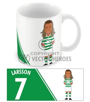Henrik Larsson Celtic Legend Mug