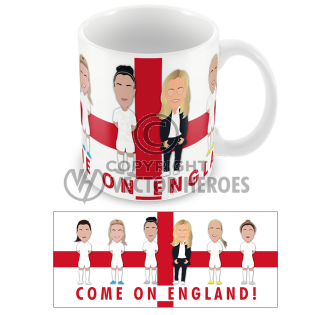 England Ladies Mug Euros 2022