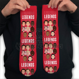 arsenal legends socks