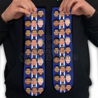 Everton 2022-2023 Printed Socks