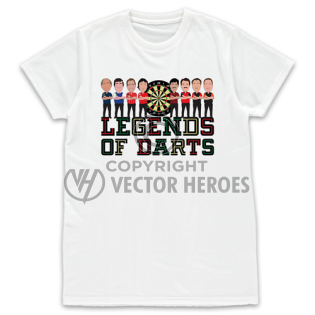 legends of darts tshirt