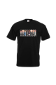 Newcastle Legends Black T-Shirt