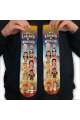 Legends Of Wrestling Vector Heroes Socks